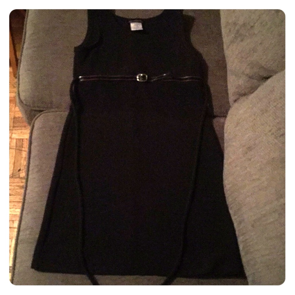 Long black dress